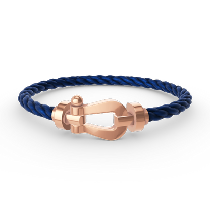 [Super Jewellery]FORCE LARGE HORSESHOE NO DIAMOND BRACELET ROSE GOLD