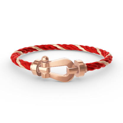 [Super Jewellery]FORCE LARGE HORSESHOE NO DIAMOND BRACELET ROSE GOLD