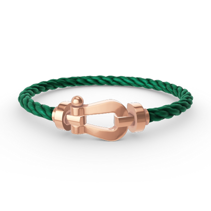 [Super Jewellery]FORCE LARGE HORSESHOE NO DIAMOND BRACELET ROSE GOLD
