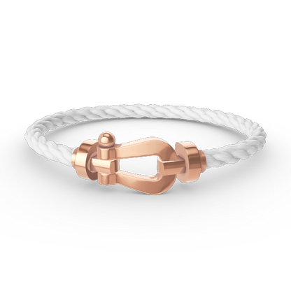 [Super Jewellery]FORCE LARGE HORSESHOE NO DIAMOND BRACELET ROSE GOLD