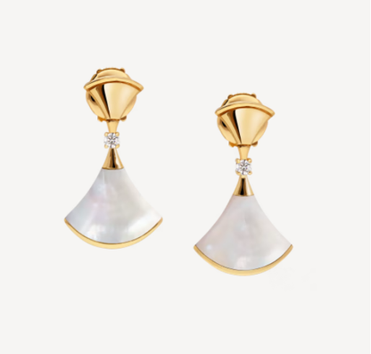 [Super]DREAM MOP 1 DIAMOND EARRINGS