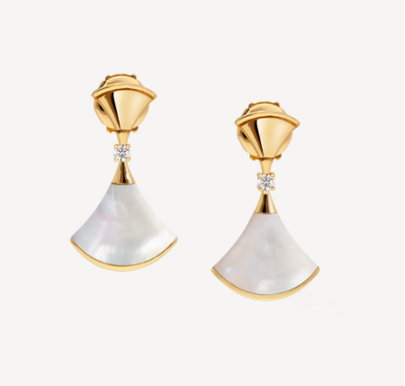[Super]DREAM MOP 1 DIAMOND EARRINGS