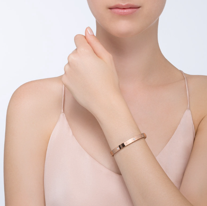 [Super Jewellery]LOVE BRACELET 6.1MM 4 DIAMONDS