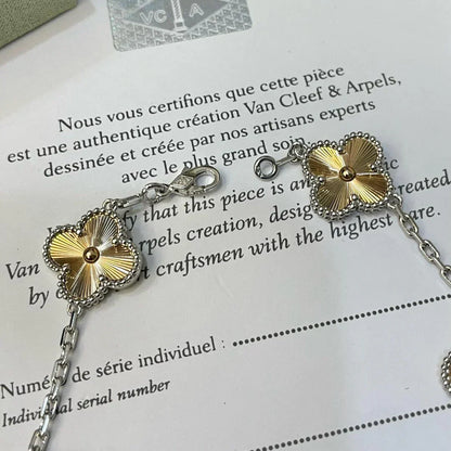 [Super Jewellery] CLOVER 5 MOTIF LASER BRACELET COLLECTION
