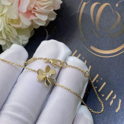 [Super Jewellery]FRIVOLE GOLD FLOWER BRACELET