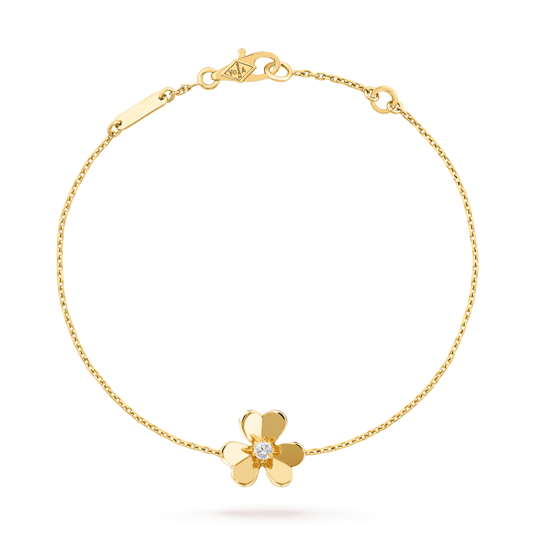 [Super Jewellery]FRIVOLE GOLD FLOWER BRACELET
