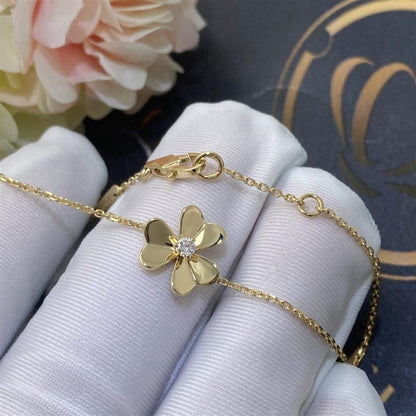 [Super Jewellery]FRIVOLE GOLD FLOWER BRACELET