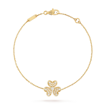 [Super CiCi ]FRIVOLE GOLD BLUMEN-DIAMANTARMBAND