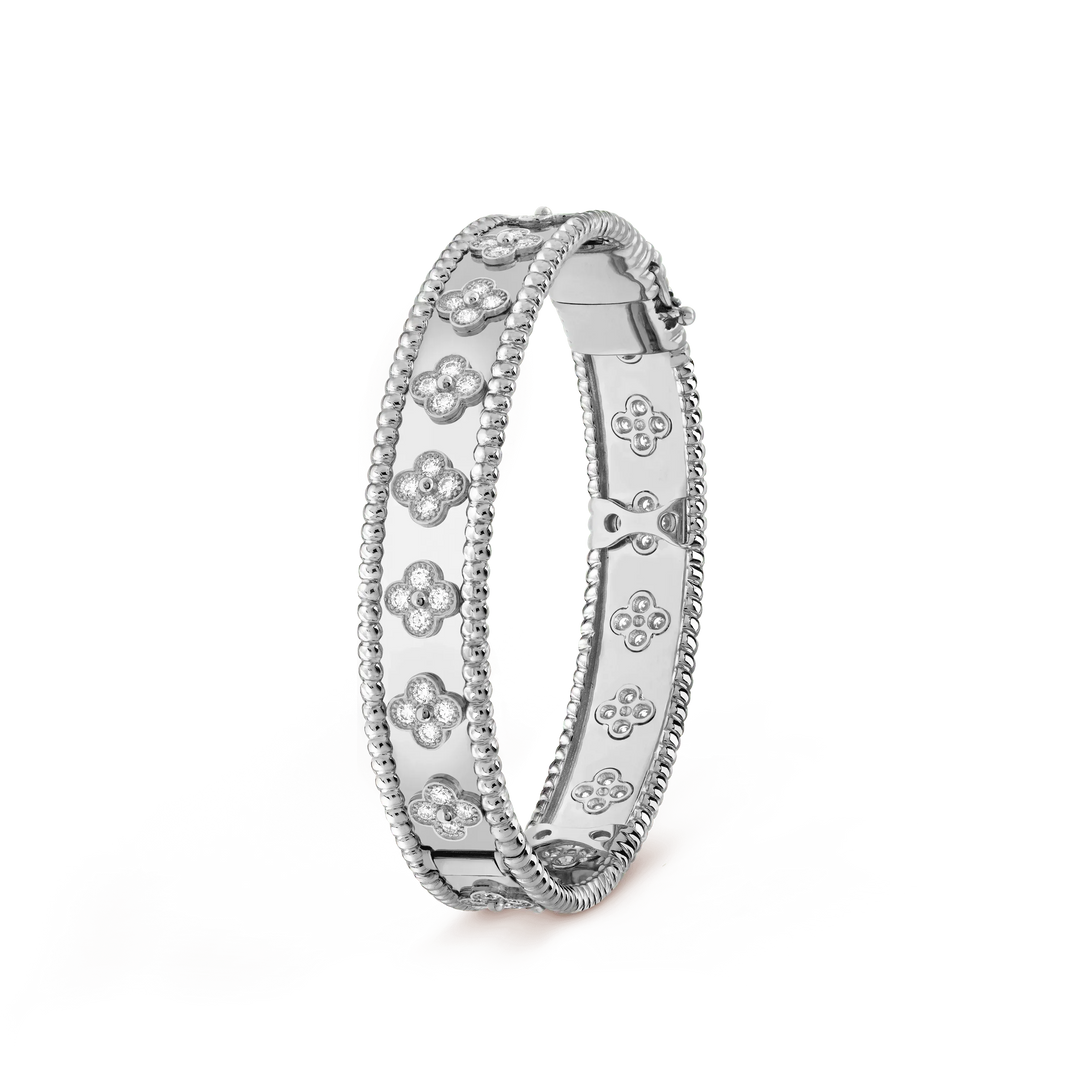 [Super Jewellery]CLOVER BRACELET 8MM DIAMONDS