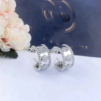 [Super Jewellery]PERLEE DIAMOND EARRINGS