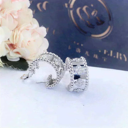 [Super Jewellery]PERLEE DIAMOND EARRINGS