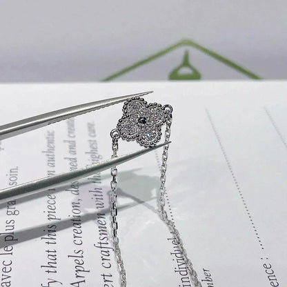 [Super Jewellery]CLOVER  SINGLE FLOWER BRACELET SILVER