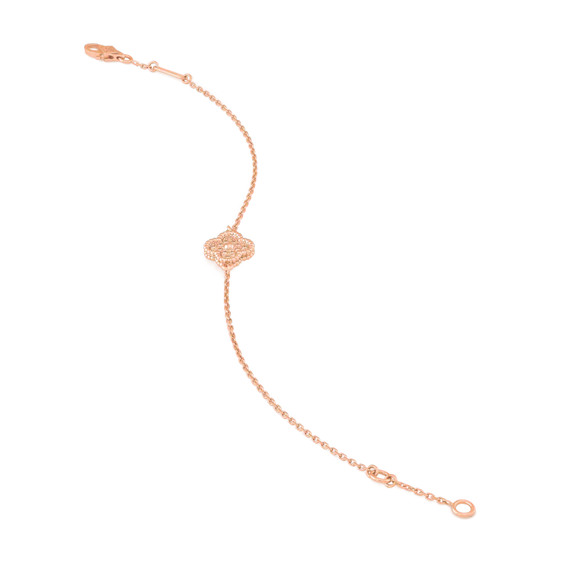 [Super Jewellery]CLOVER SINGLE FLOWER BRACELET