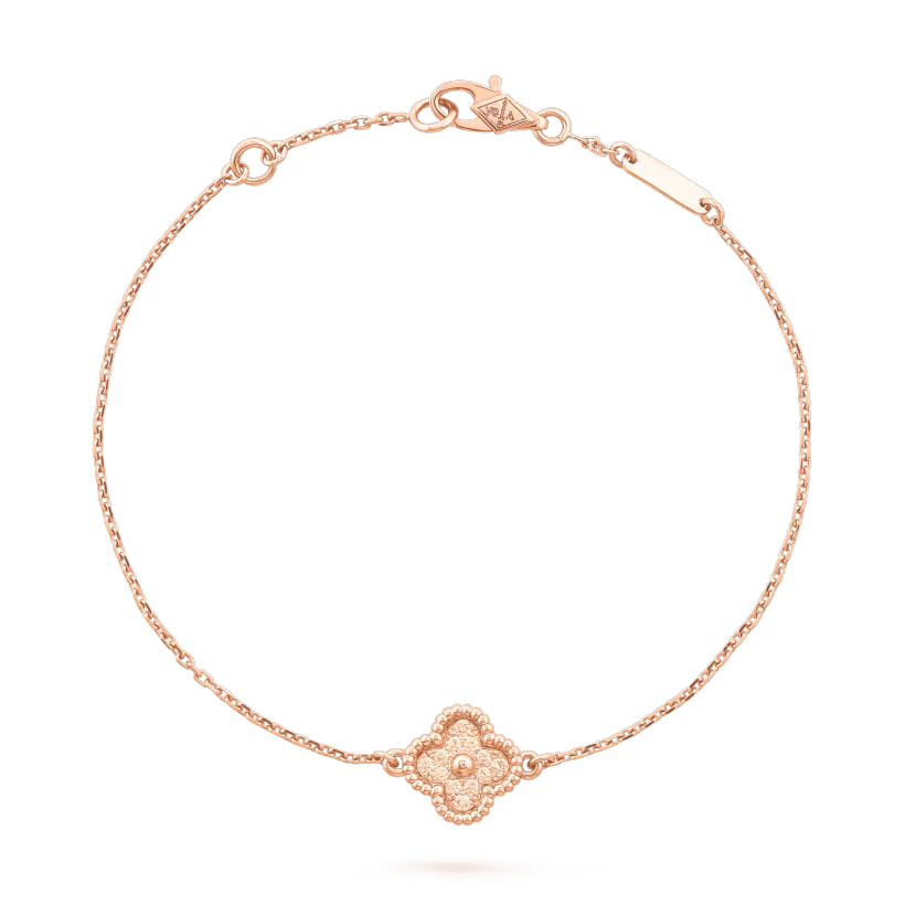 [Super Jewellery]CLOVER SINGLE FLOWER BRACELET