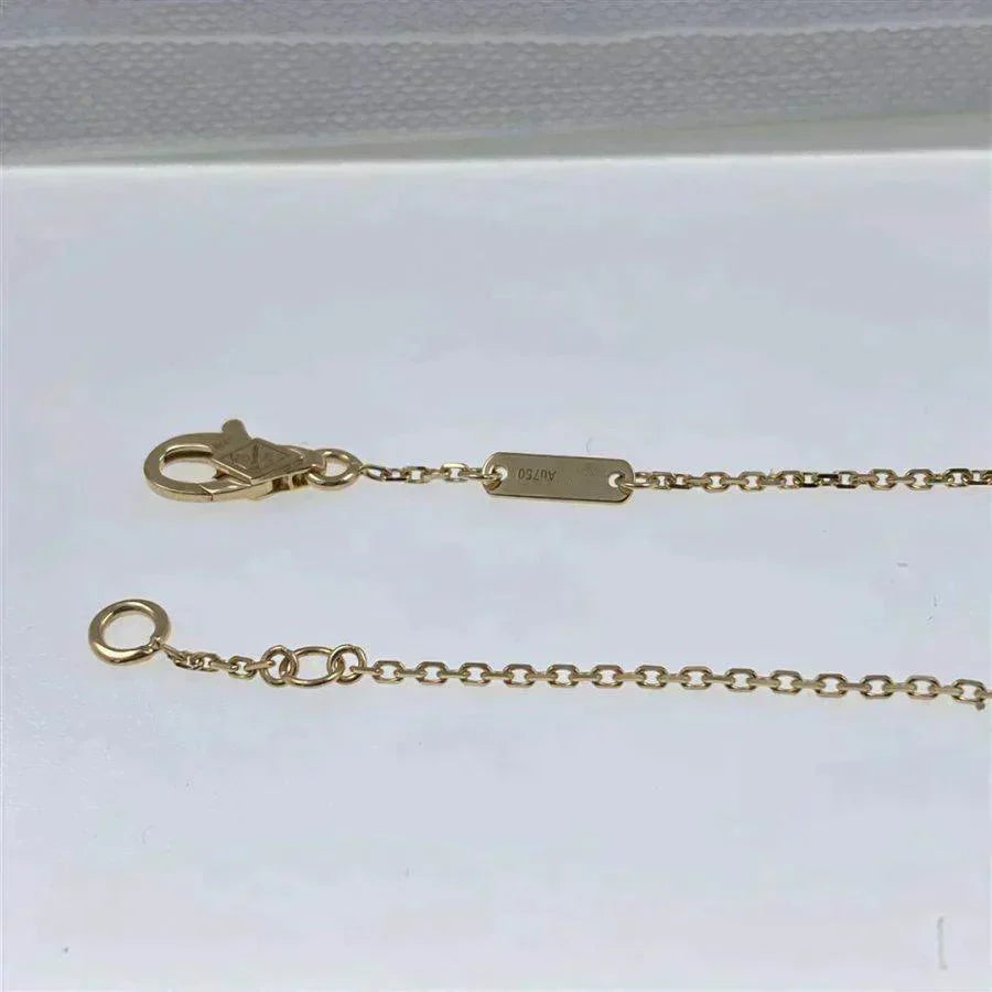[Super CiCi ]CLOVER  CARNELIAN EINZELBLÜTEN-ARMBAND