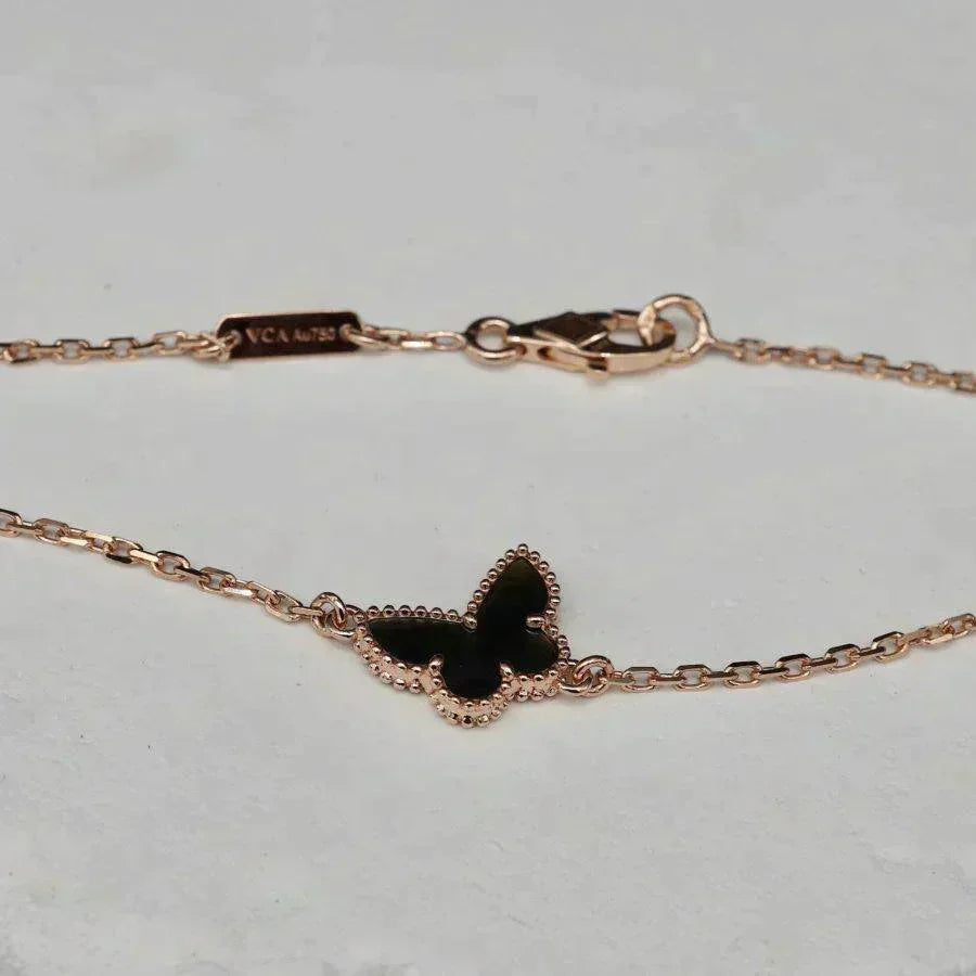 [Super Jewellery]BUTTERFLY ONYX  BUTTERFLY BRACELET
