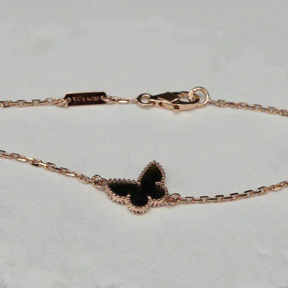 [Super Jewellery]BUTTERFLY ONYX  BUTTERFLY BRACELET