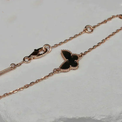 [Super Jewellery]BUTTERFLY ONYX  BUTTERFLY BRACELET