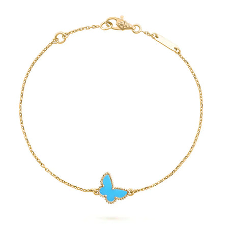 [Super Jewellery]BUTTERFLY TURQUOISE BUTTERFLY BRACELET