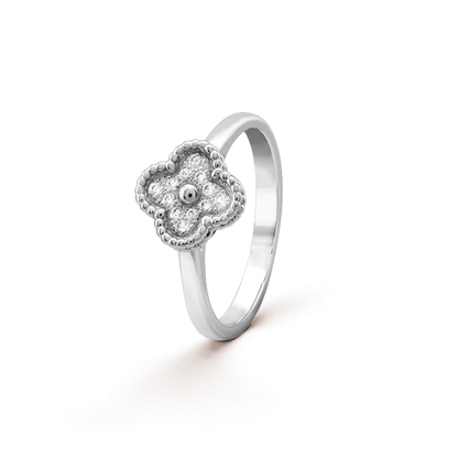 [Super Jewellery]CLOVER DIAMOND RING