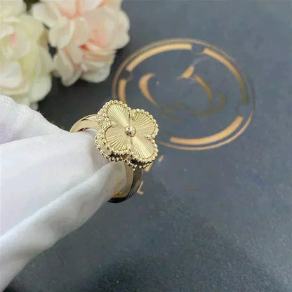 [Super Jewellery]CLOVER GOLD RING