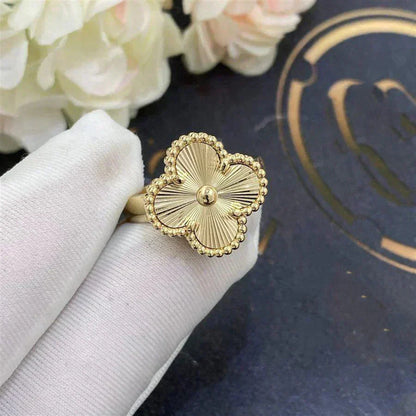 [Super Jewellery]CLOVER GOLD RING