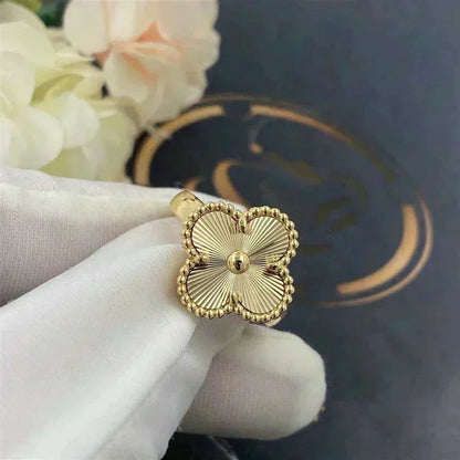 [Super Jewellery]CLOVER GOLD RING