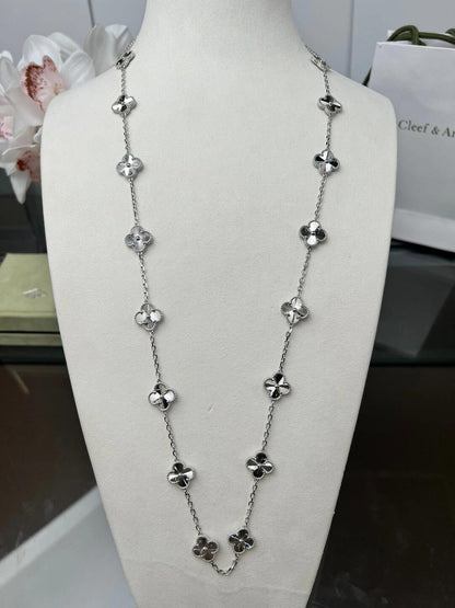 [Super Jewellery]CLOVER 20 MOTIFS  LASER SILVER