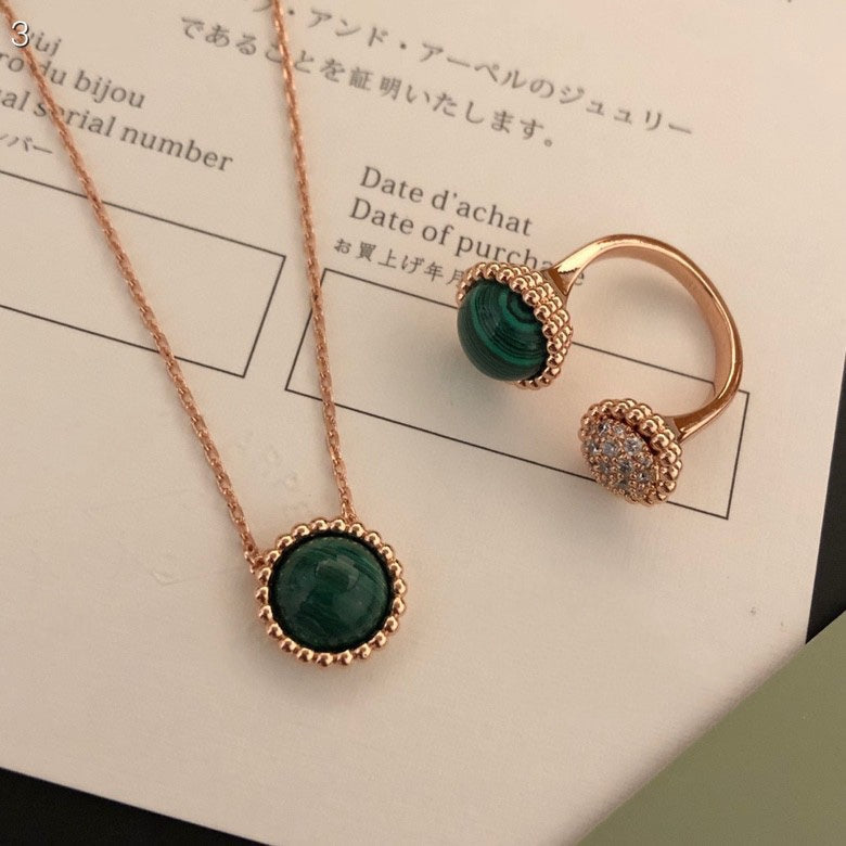 [Super Jewellery]PERLEE COULEURS DIAMOND ROSE GOLD BETWEEN THE FINGER RING