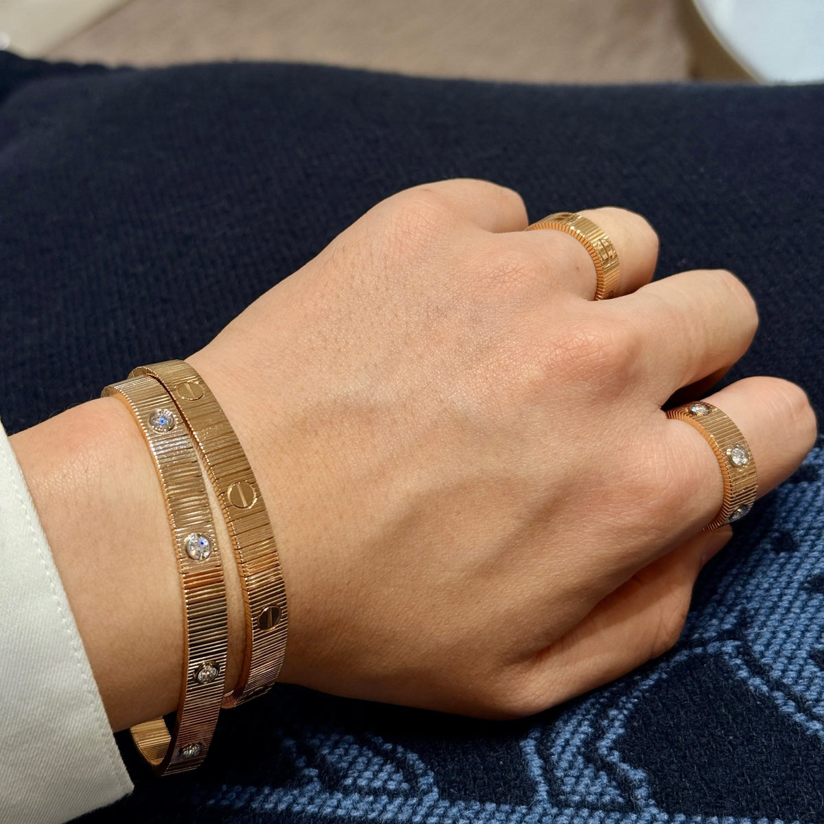 [Super CiCi]LOVE UNLIMITED BRACELET, DIAMONDS