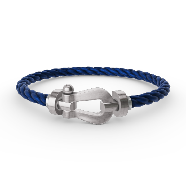 [Super Jewellery]FORCE LARGE HORSESHOE NO DIAMOND BRACELET SILVER