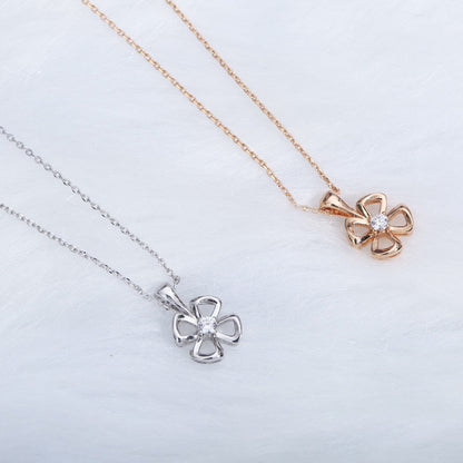 [Super]FIOREVER NECKLACE DIAMOND CENTER