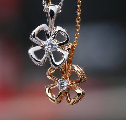 [Super]FIOREVER NECKLACE DIAMOND CENTER