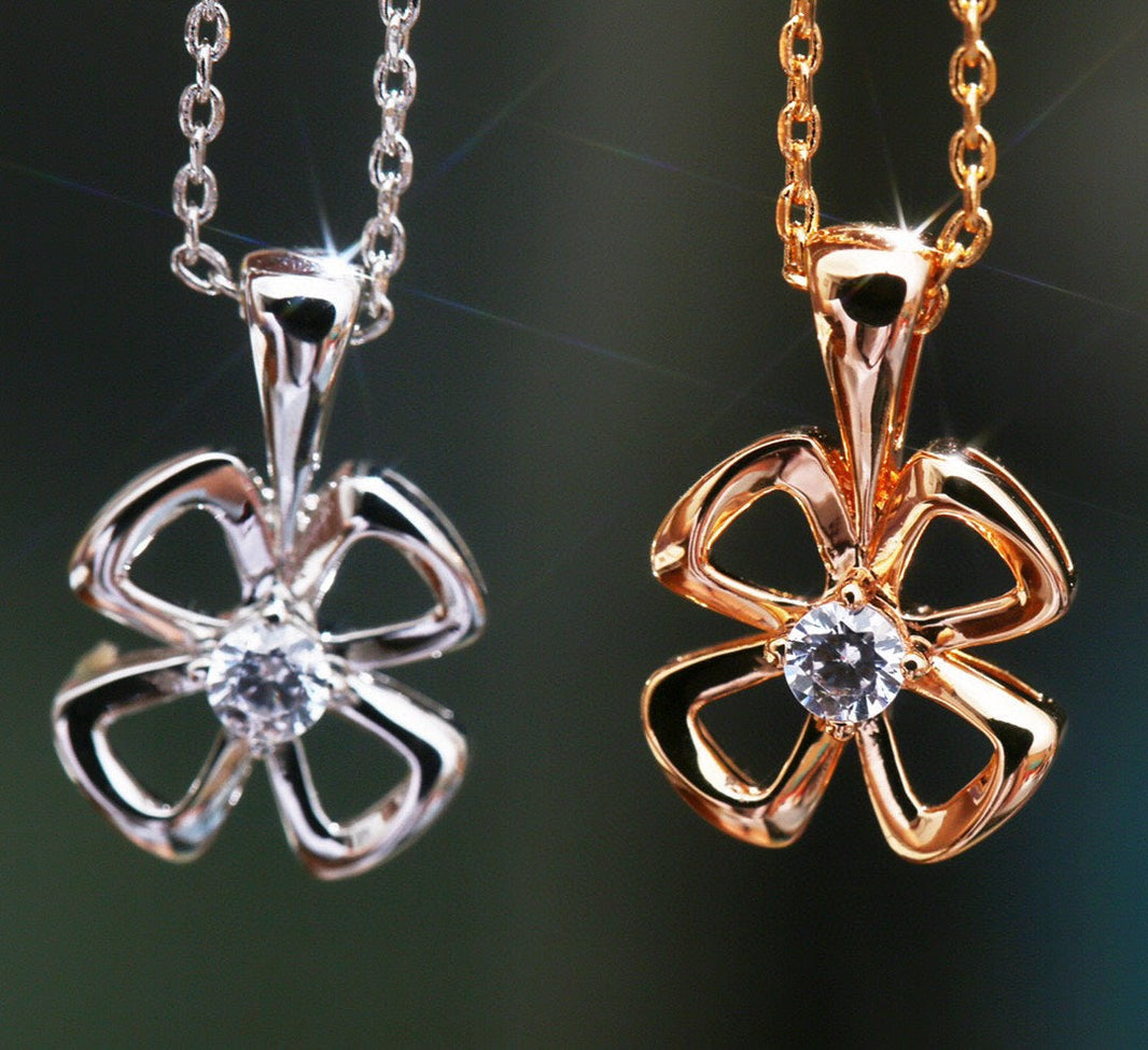 [Super]FIOREVER NECKLACE DIAMOND CENTER