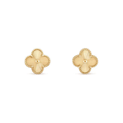 [Super Jewellery]CLOVER MEDIUM 1 MOTIFS LASER EARRINGS