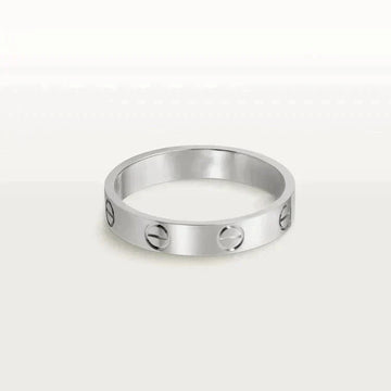 [Super CiCi ]LIEBESRING 4MM 1 DIAMANT SILBER