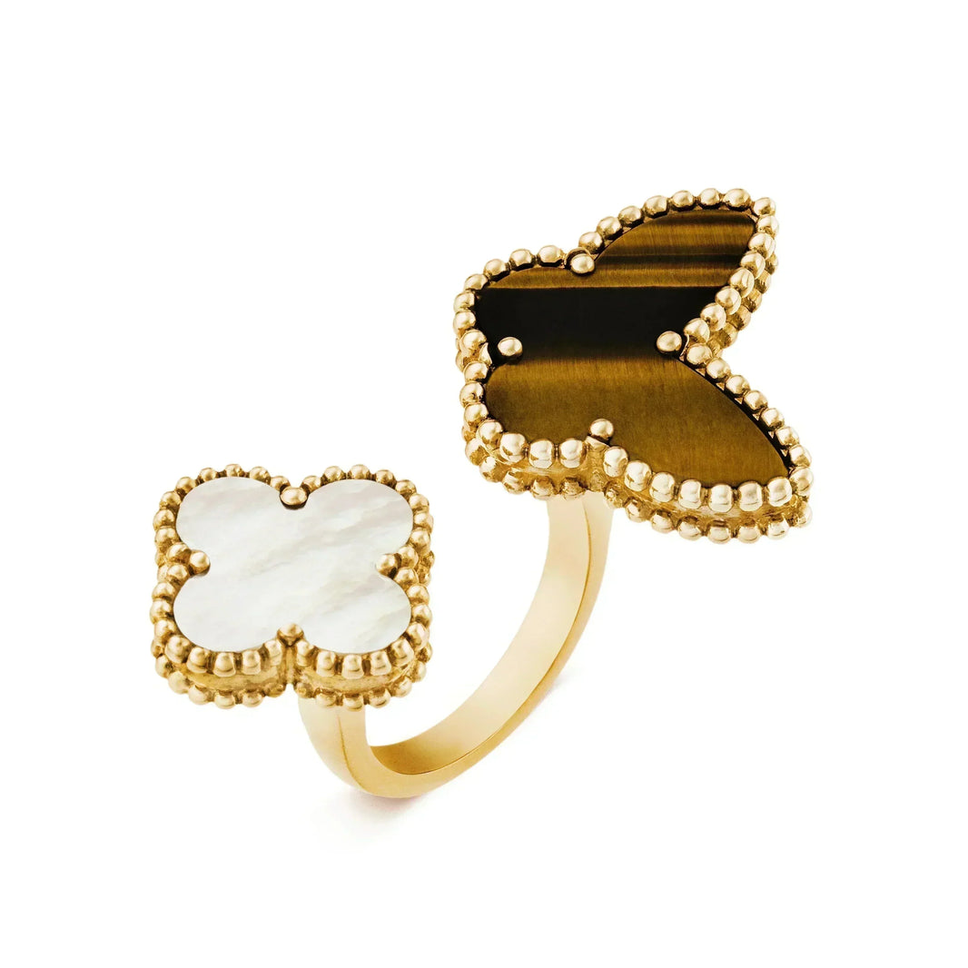 [Super Jewellery]LUCKY BETWEEN THE FINGER RING